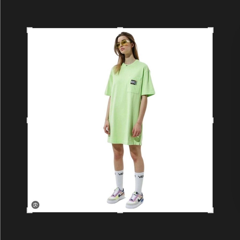 Vans Lime Green T-Shirt Dress